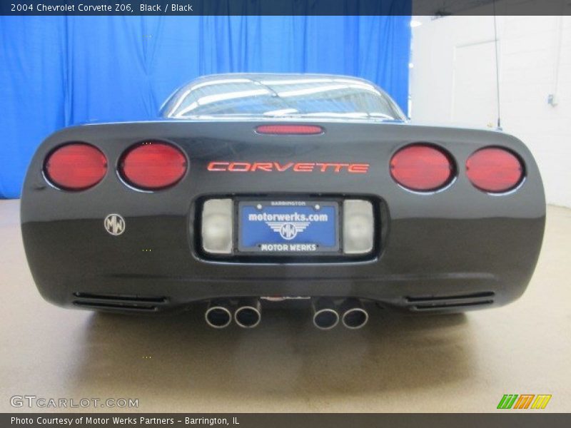 Black / Black 2004 Chevrolet Corvette Z06