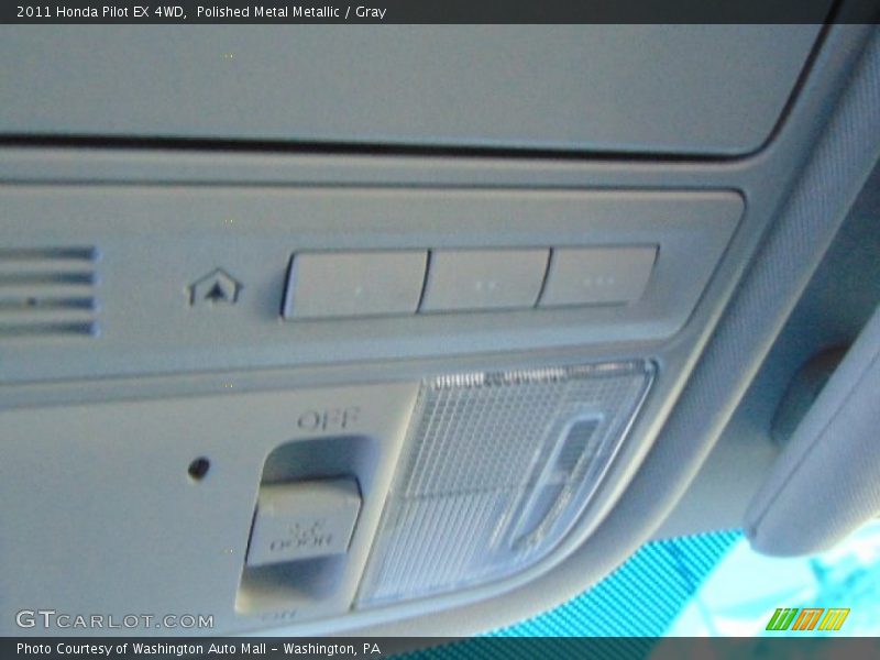 Polished Metal Metallic / Gray 2011 Honda Pilot EX 4WD