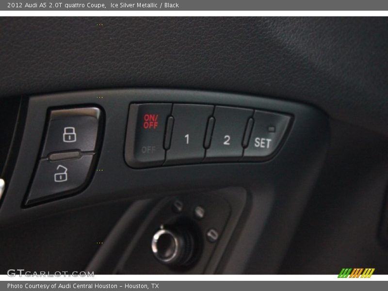 Ice Silver Metallic / Black 2012 Audi A5 2.0T quattro Coupe