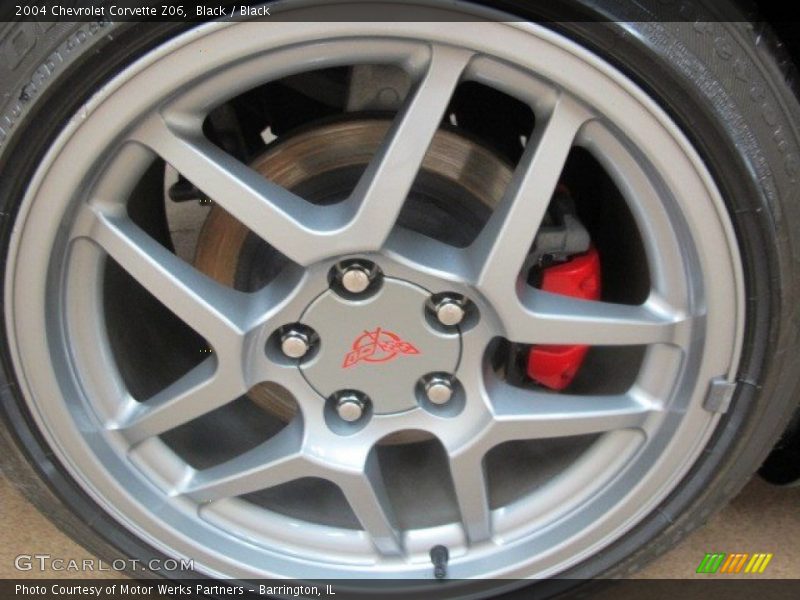 Black / Black 2004 Chevrolet Corvette Z06