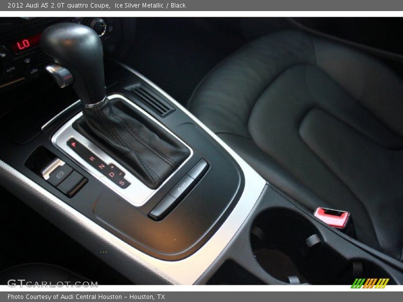 Ice Silver Metallic / Black 2012 Audi A5 2.0T quattro Coupe