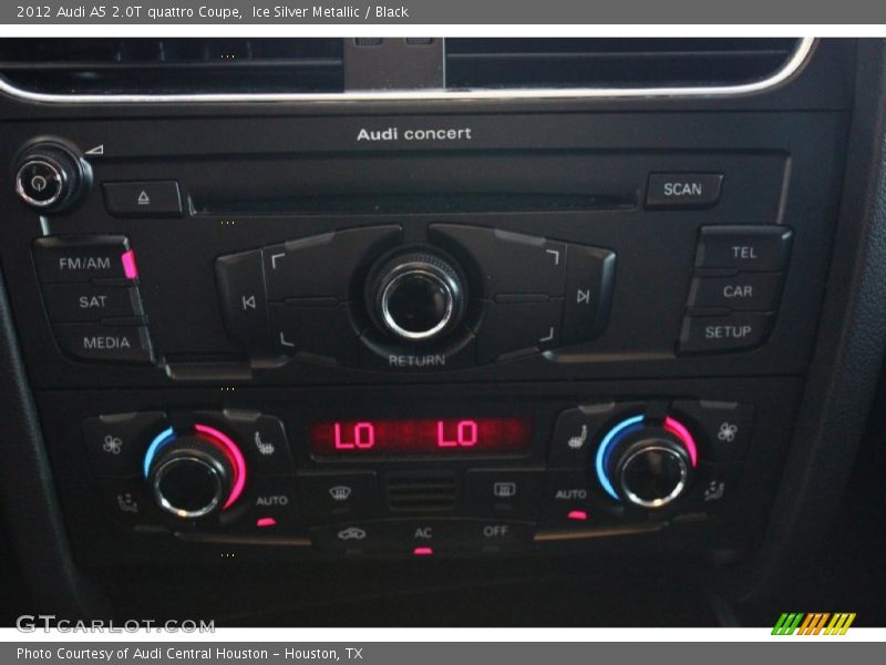 Ice Silver Metallic / Black 2012 Audi A5 2.0T quattro Coupe