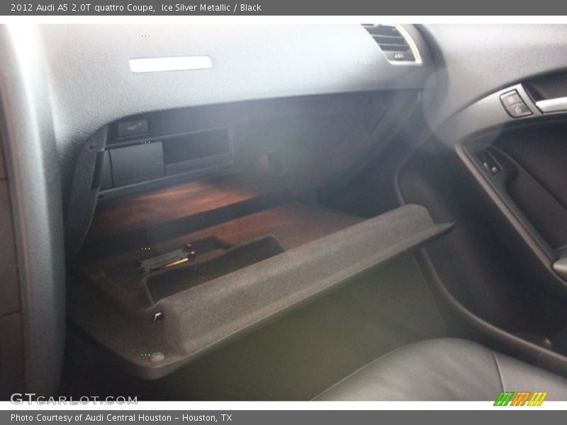 Ice Silver Metallic / Black 2012 Audi A5 2.0T quattro Coupe