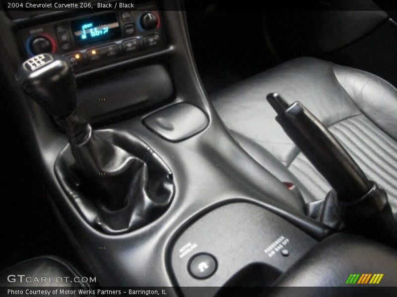 Black / Black 2004 Chevrolet Corvette Z06