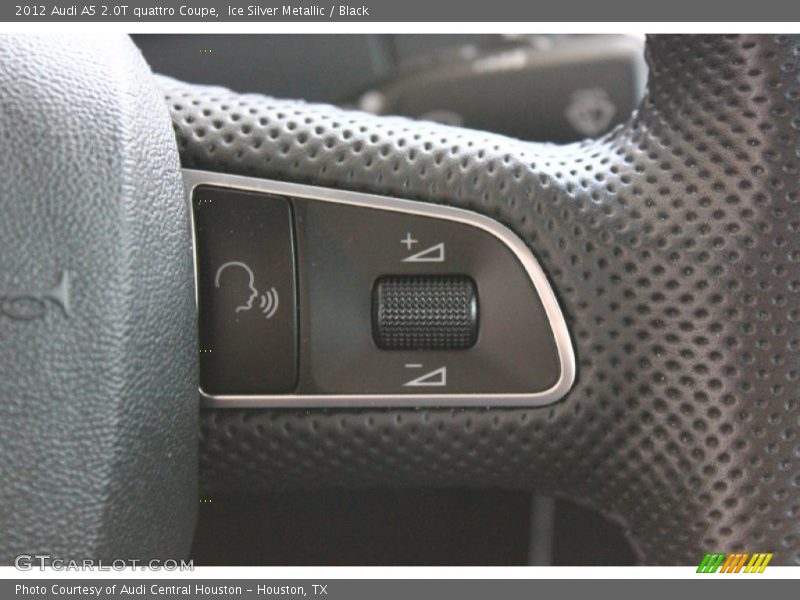 Ice Silver Metallic / Black 2012 Audi A5 2.0T quattro Coupe
