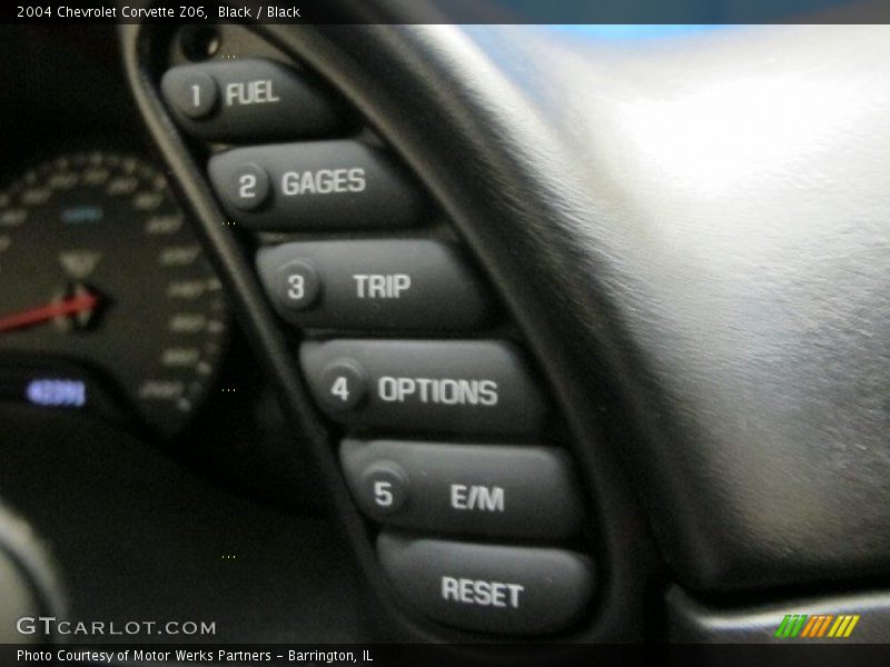 Black / Black 2004 Chevrolet Corvette Z06