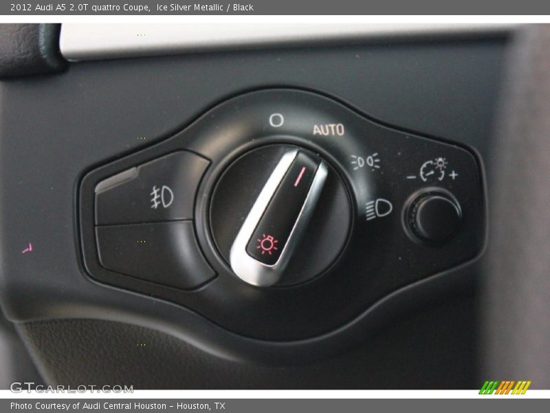Ice Silver Metallic / Black 2012 Audi A5 2.0T quattro Coupe