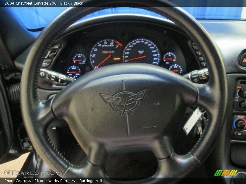 Black / Black 2004 Chevrolet Corvette Z06