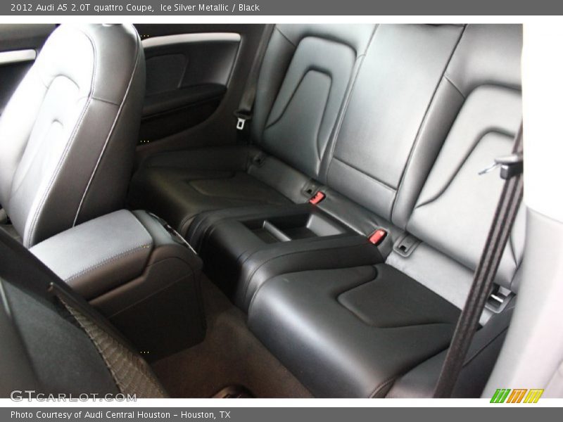 Ice Silver Metallic / Black 2012 Audi A5 2.0T quattro Coupe