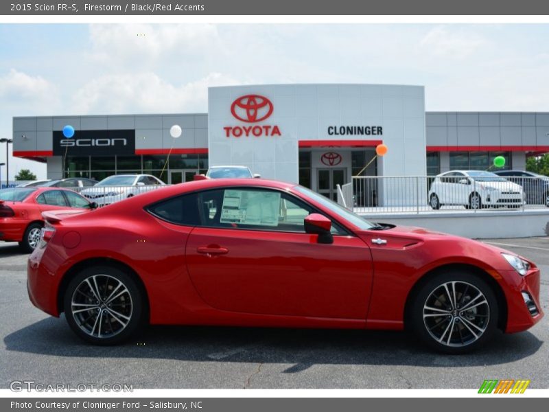 Firestorm / Black/Red Accents 2015 Scion FR-S
