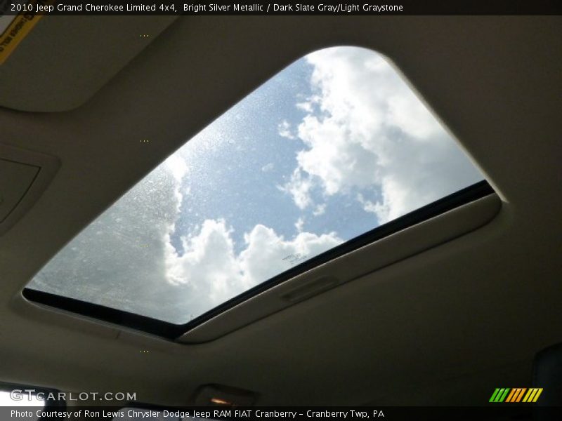 Bright Silver Metallic / Dark Slate Gray/Light Graystone 2010 Jeep Grand Cherokee Limited 4x4