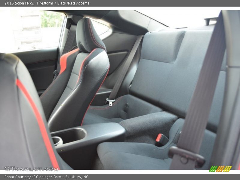 Rear Seat of 2015 FR-S 