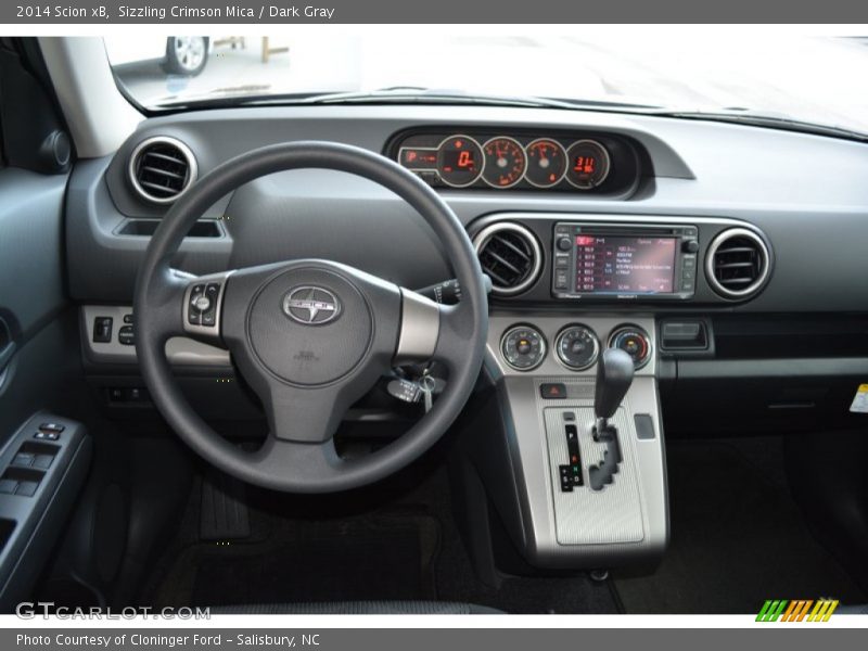 Dashboard of 2014 xB 