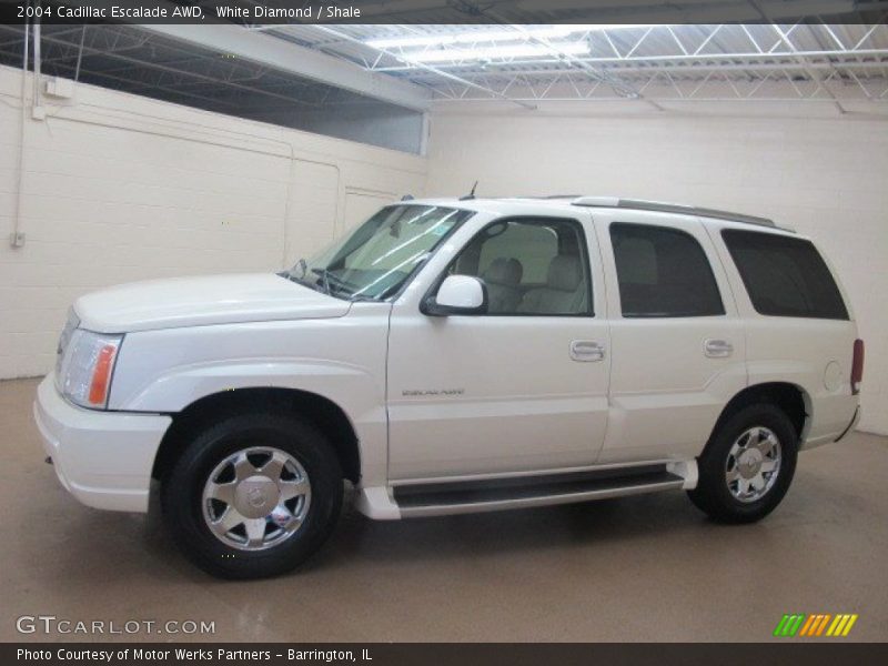 White Diamond / Shale 2004 Cadillac Escalade AWD