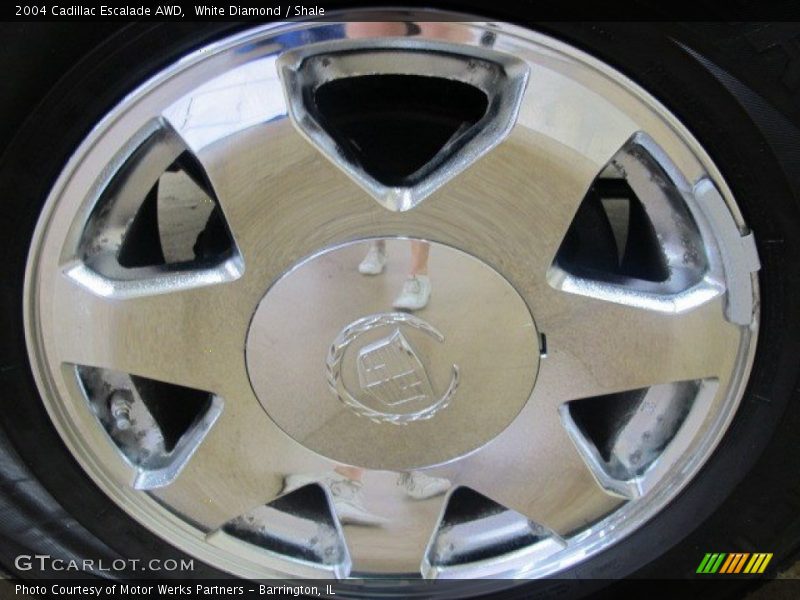 White Diamond / Shale 2004 Cadillac Escalade AWD