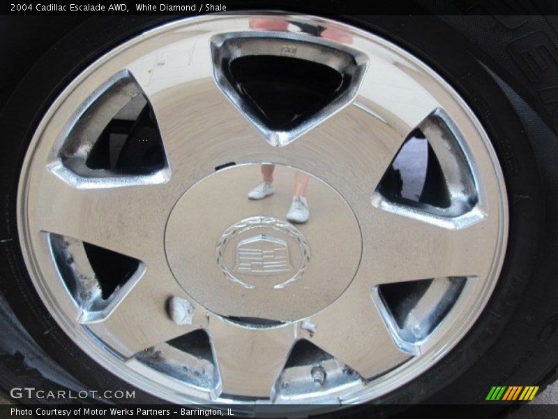 White Diamond / Shale 2004 Cadillac Escalade AWD