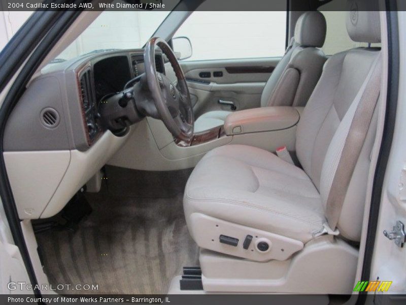 White Diamond / Shale 2004 Cadillac Escalade AWD