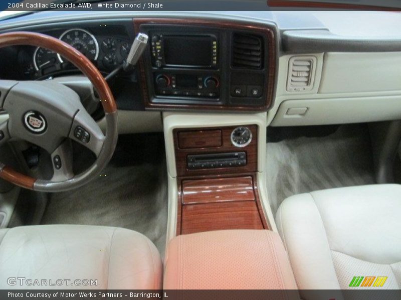 White Diamond / Shale 2004 Cadillac Escalade AWD