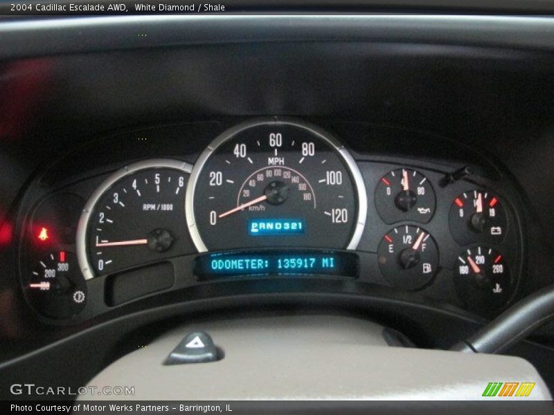 White Diamond / Shale 2004 Cadillac Escalade AWD