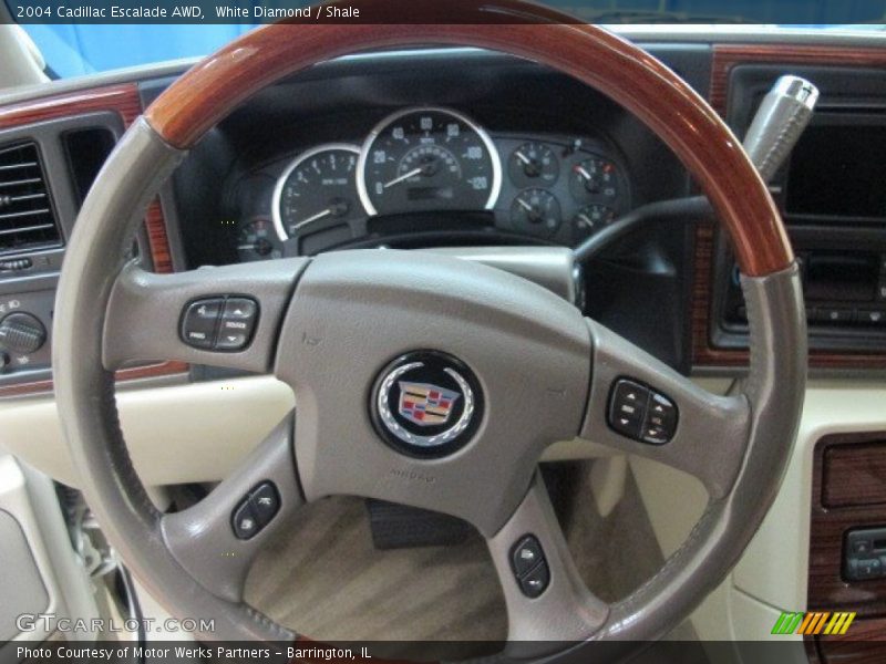 White Diamond / Shale 2004 Cadillac Escalade AWD