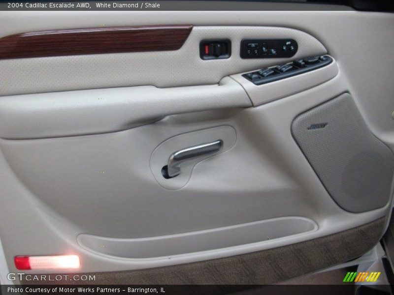White Diamond / Shale 2004 Cadillac Escalade AWD