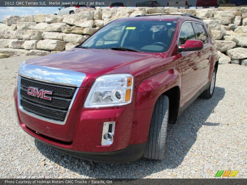 Merlot Jewel Metallic / Jet Black 2012 GMC Terrain SLE