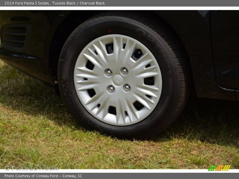 Tuxedo Black / Charcoal Black 2014 Ford Fiesta S Sedan