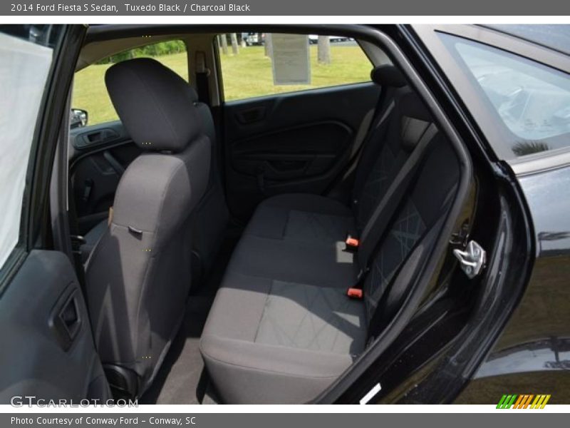 Tuxedo Black / Charcoal Black 2014 Ford Fiesta S Sedan