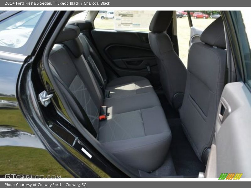 Tuxedo Black / Charcoal Black 2014 Ford Fiesta S Sedan