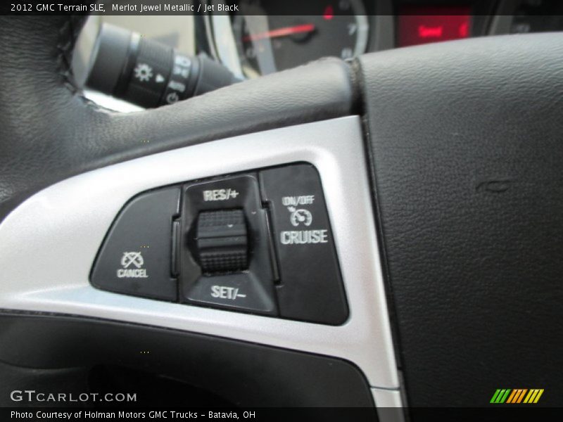 Merlot Jewel Metallic / Jet Black 2012 GMC Terrain SLE