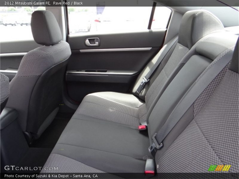 Rave Red / Black 2012 Mitsubishi Galant FE
