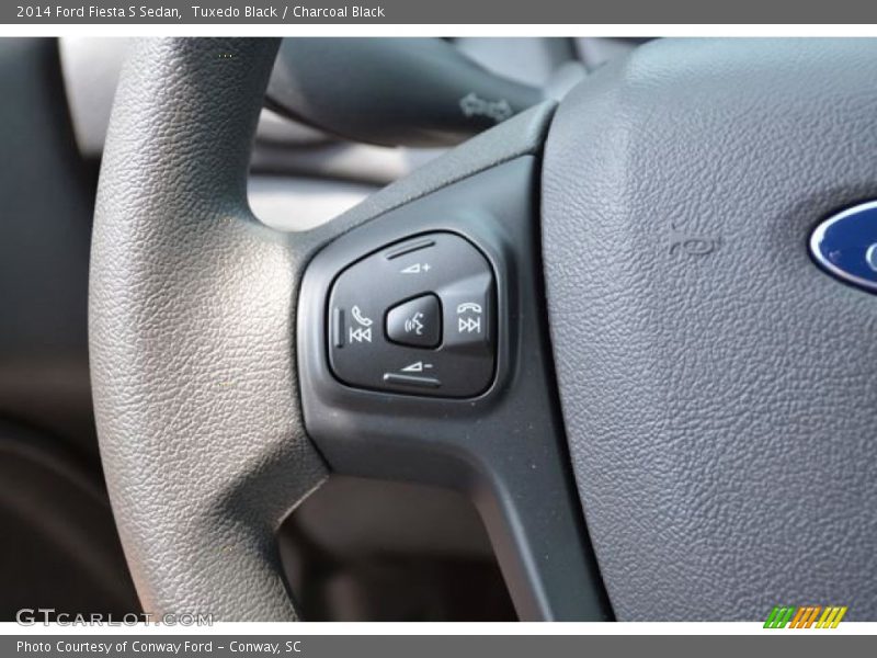 Tuxedo Black / Charcoal Black 2014 Ford Fiesta S Sedan