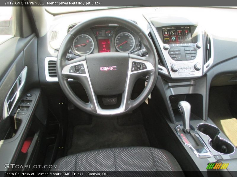 Merlot Jewel Metallic / Jet Black 2012 GMC Terrain SLE