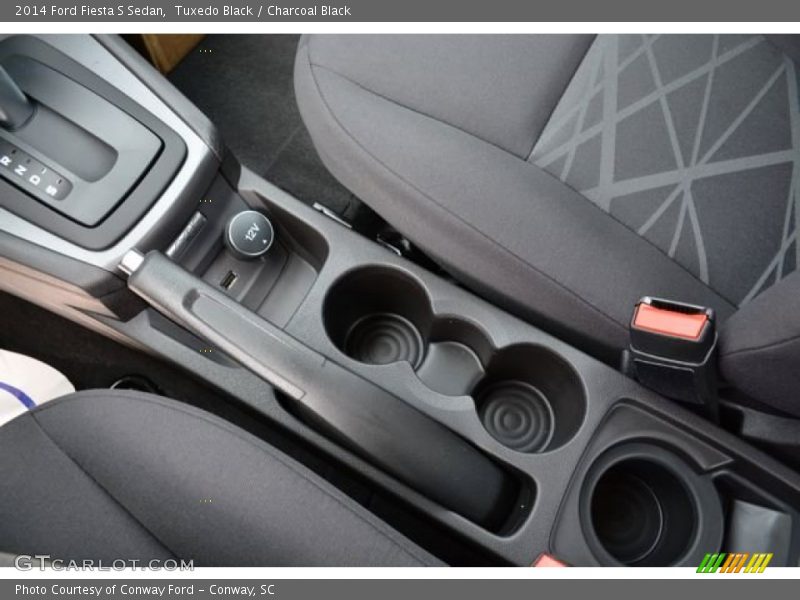 Tuxedo Black / Charcoal Black 2014 Ford Fiesta S Sedan