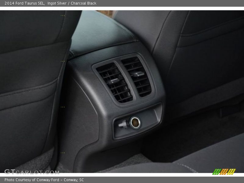 Ingot Silver / Charcoal Black 2014 Ford Taurus SEL