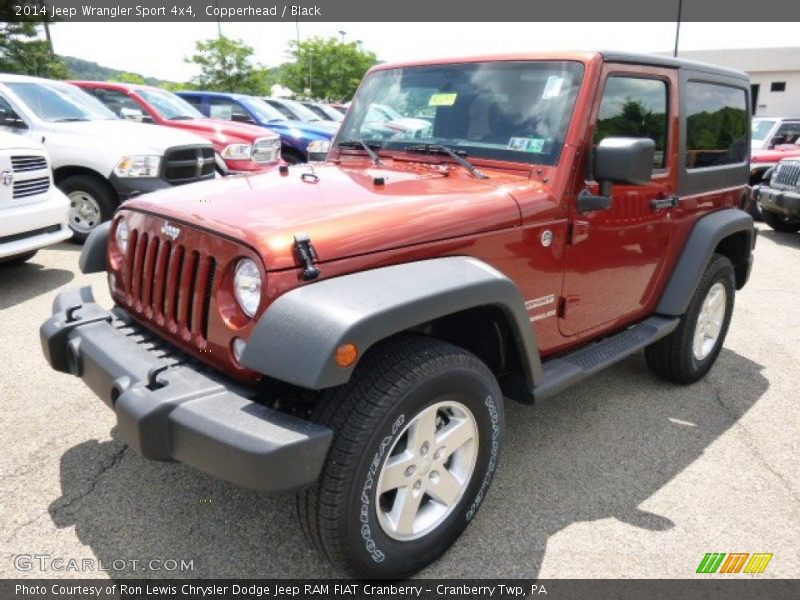 Copperhead / Black 2014 Jeep Wrangler Sport 4x4