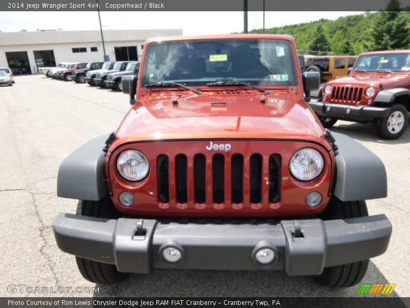 Copperhead / Black 2014 Jeep Wrangler Sport 4x4