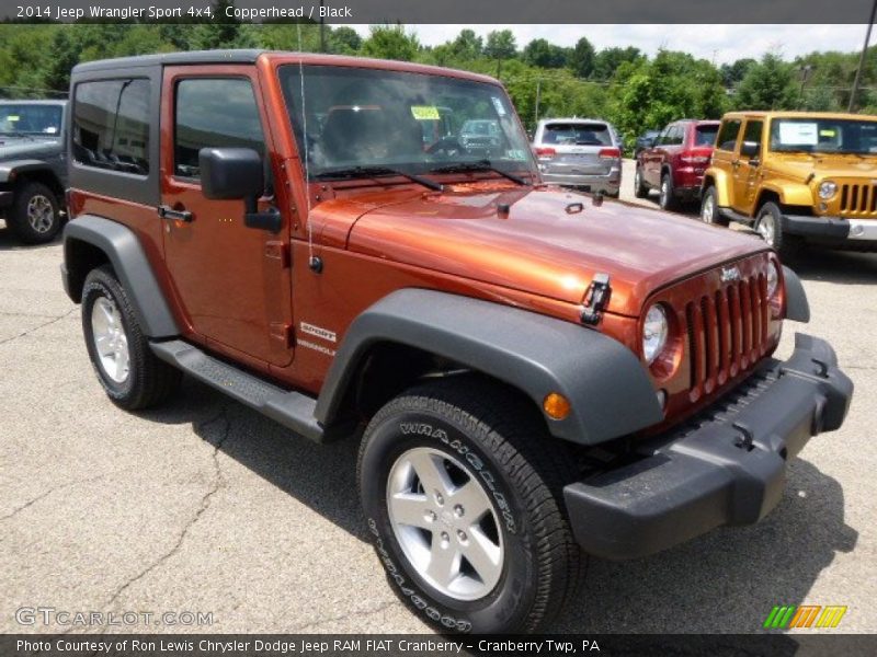 Copperhead / Black 2014 Jeep Wrangler Sport 4x4