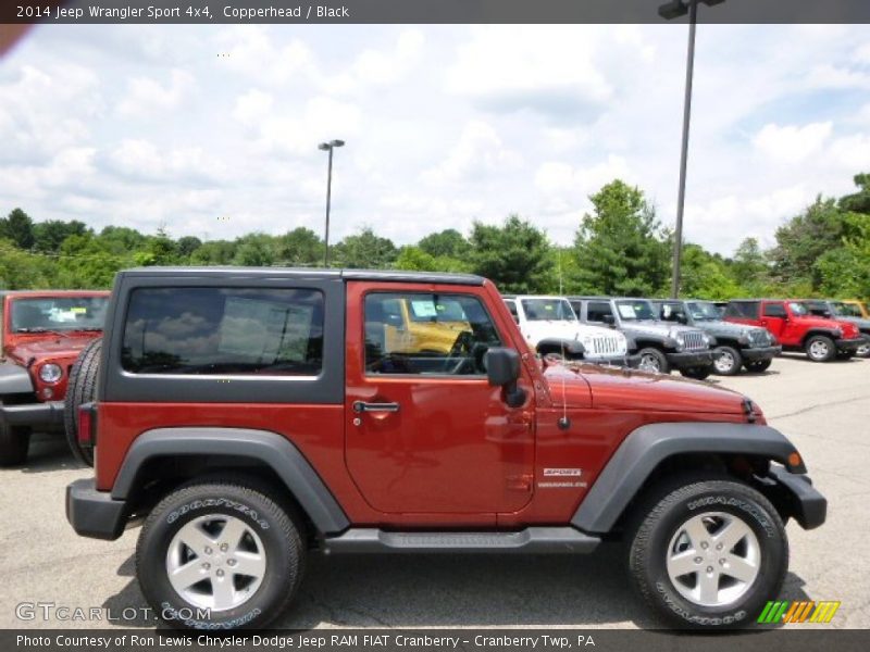 Copperhead / Black 2014 Jeep Wrangler Sport 4x4