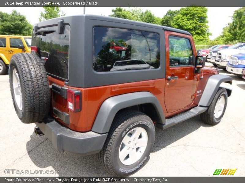 Copperhead / Black 2014 Jeep Wrangler Sport 4x4