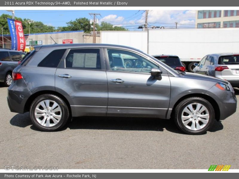 Polished Metal Metallic / Ebony 2011 Acura RDX Technology SH-AWD