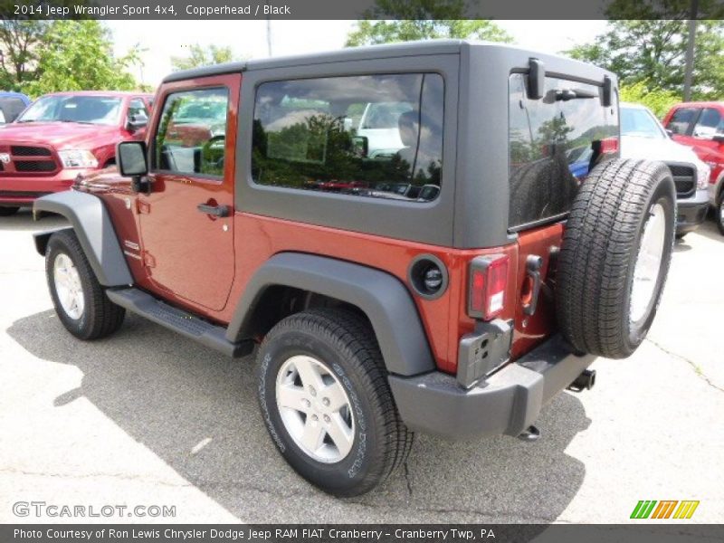 Copperhead / Black 2014 Jeep Wrangler Sport 4x4