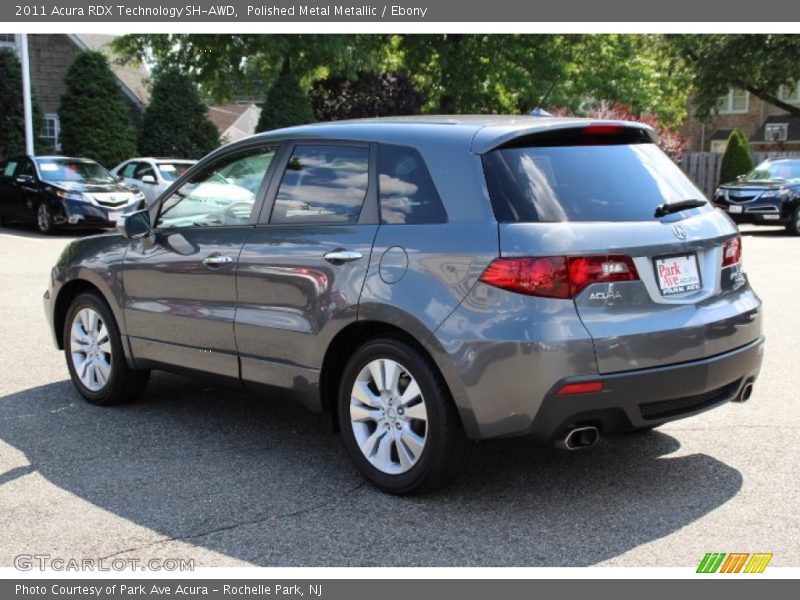 Polished Metal Metallic / Ebony 2011 Acura RDX Technology SH-AWD