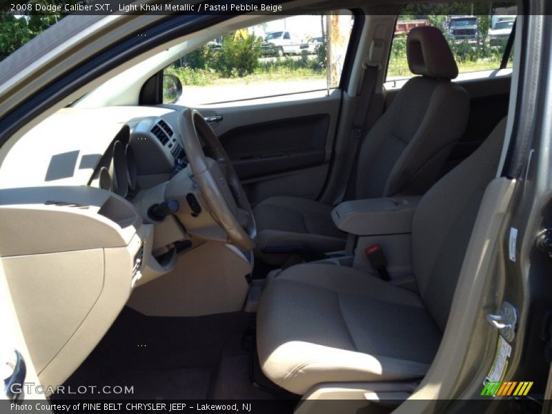 Light Khaki Metallic / Pastel Pebble Beige 2008 Dodge Caliber SXT