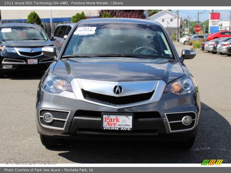 Polished Metal Metallic / Ebony 2011 Acura RDX Technology SH-AWD