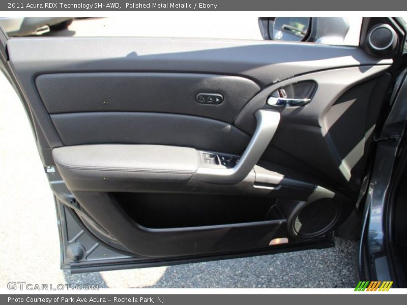 Polished Metal Metallic / Ebony 2011 Acura RDX Technology SH-AWD