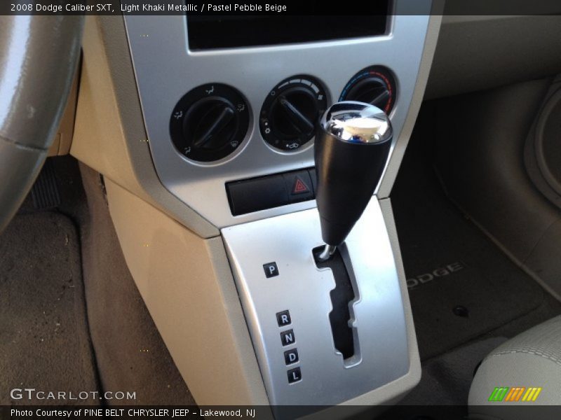 Light Khaki Metallic / Pastel Pebble Beige 2008 Dodge Caliber SXT