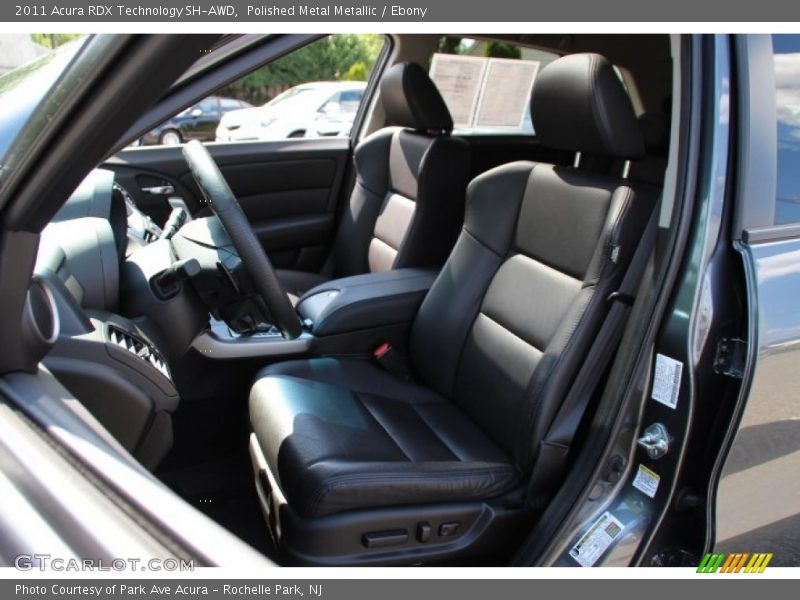 Polished Metal Metallic / Ebony 2011 Acura RDX Technology SH-AWD
