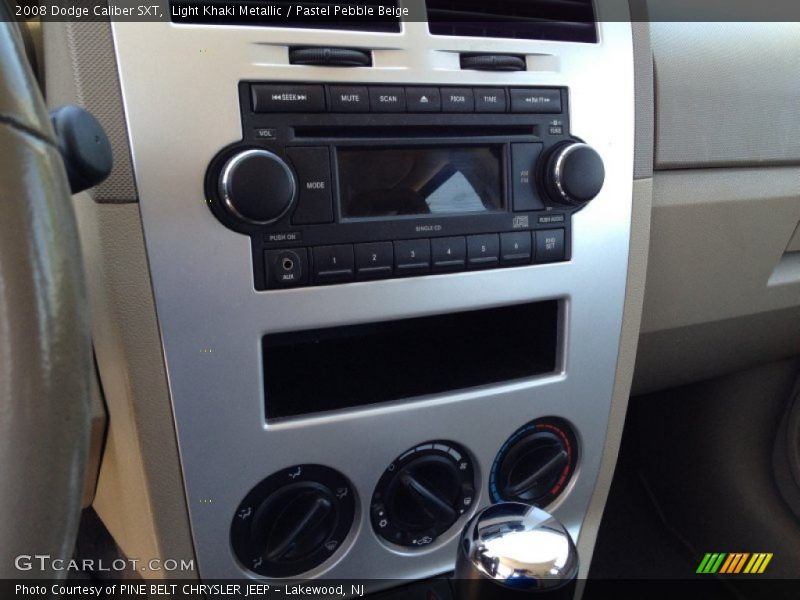 Light Khaki Metallic / Pastel Pebble Beige 2008 Dodge Caliber SXT
