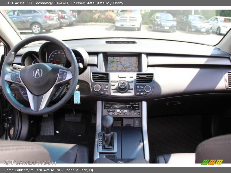 Polished Metal Metallic / Ebony 2011 Acura RDX Technology SH-AWD
